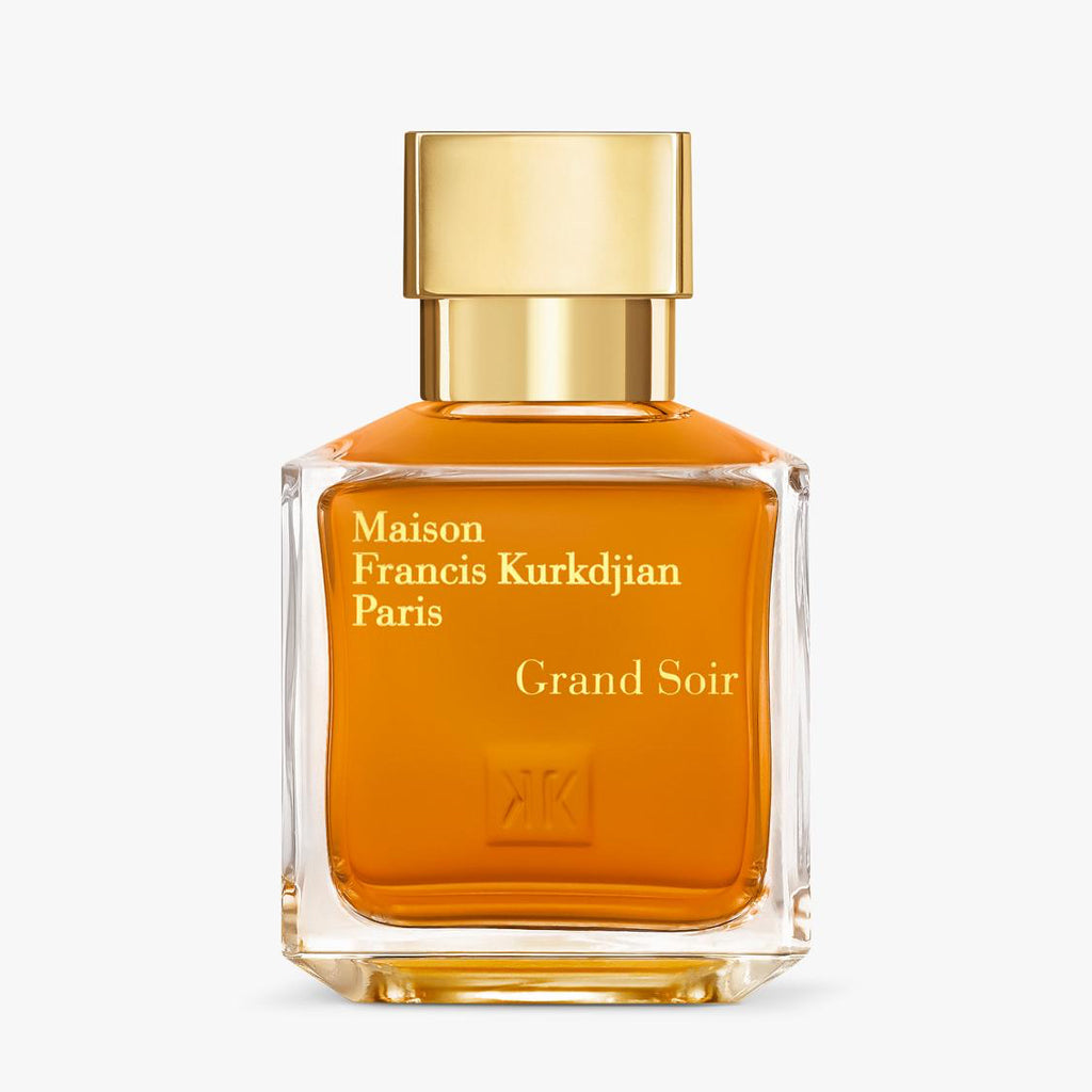 Maison Francis Kurkdjian Grand Soir perfume bottle on a white background