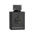 Black perfume bottle labeled 'Art of' on a white background