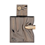 Ghost Spectre perfume bottle with gold accents on a white background