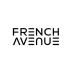 Black 'French Avenue' logo on a white background