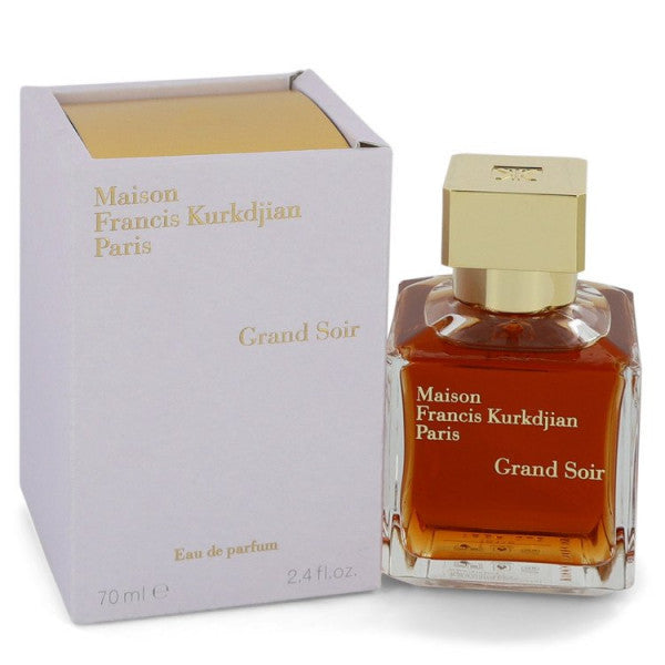 Maison Francis Kurkdjian Grand Soir perfume bottle and packaging on a white background