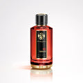 Mancera Red Tobacco perfume bottle and packaging on a white background